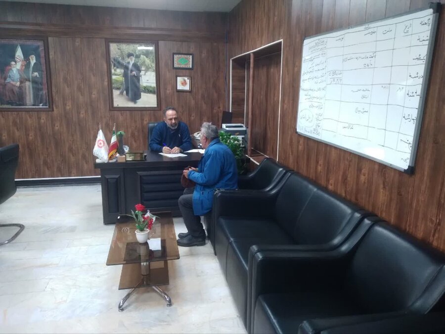 اشتهارد | ملاقات رئیس اداره بهزیستی شهرستان اشتهارد با جامعه هدف محترم