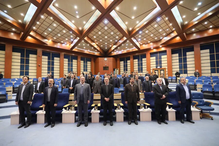 برگزاری آیین تکریم و معارفه رئیس منطقه ۴ و بازرس‌ کل استان همدان