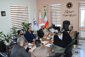 نشست هم اندیشی مدیرکل بهزیستی استان با  معاون اجتماعی ستاد اجرایی فرمان حضرت امام در استان