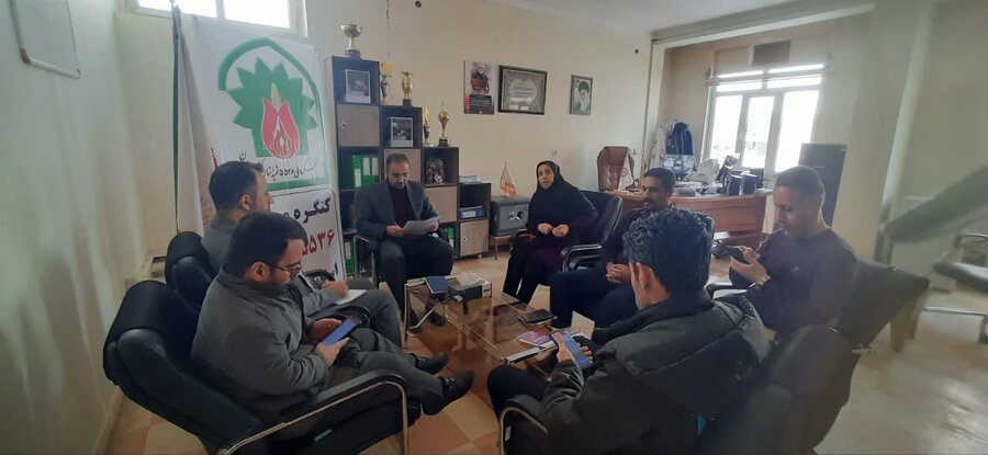 نشست برنامهریزی اجرای پویش «سلام محله» در بهزیستی دیواندره برگزار شد
