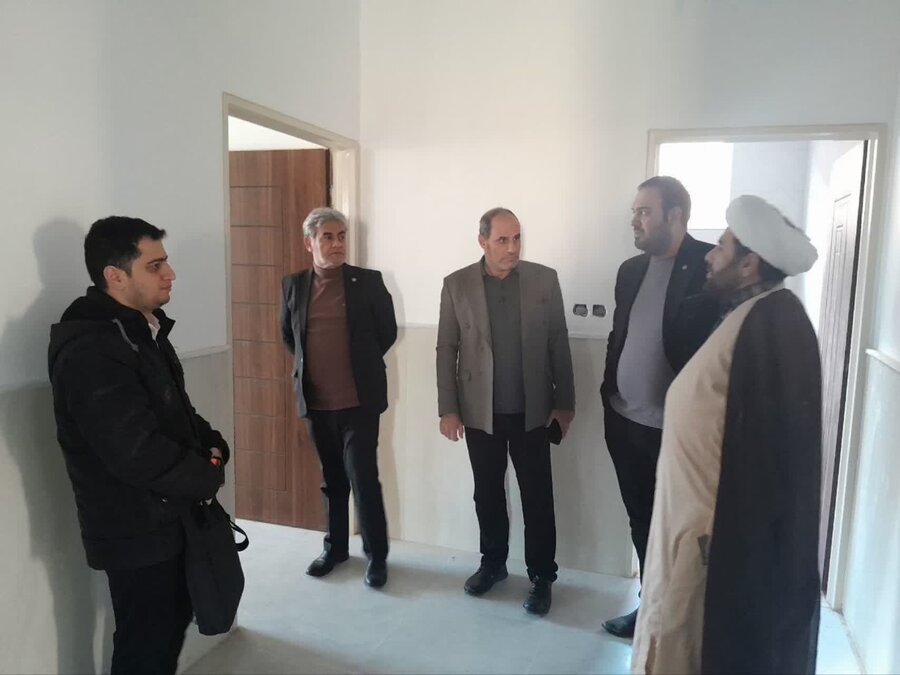 بازدید مدیرکل بهزیستی قم از ساختمان مرکز توانبخشی طایقان