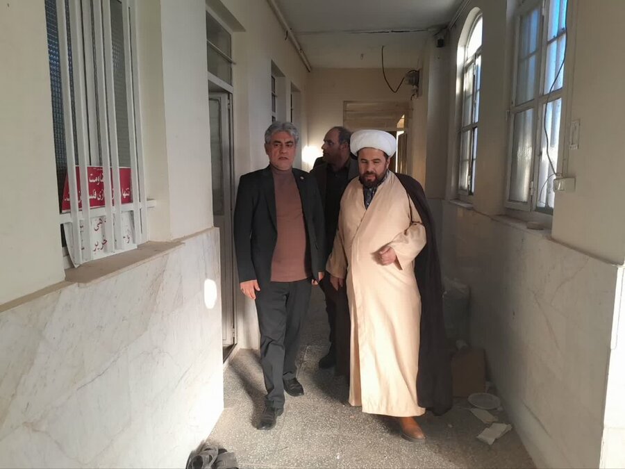 بازدید مدیرکل بهزیستی قم از ساختمان مرکز توانبخشی طایقان