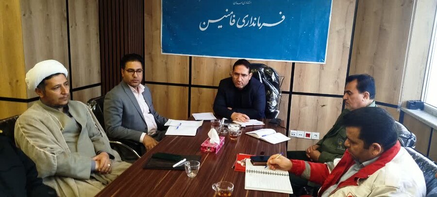جلسه مدیریت محله‌محور در فرمانداری فامنین برگزار شد