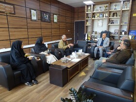 دیدار اعضای هیأت‌مدیره کانون بازنشستگان بهزیستی فارس با سرپرست بهزیستی استان