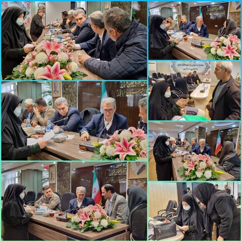 دیدار مردمی فرماندار با همراهی رئیس بهزیستی؛ پاسخگویی به مسائل تحت پوششین سلماس