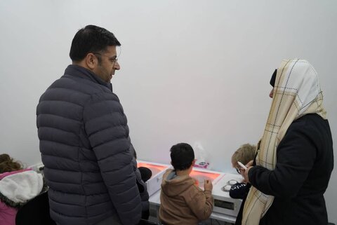 بازدید رئیس اداره بهزیستی مهاباد، از مرکز بینایی‌سنجی بصیر