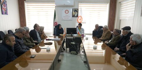 برگزاری نشست رئیس اداره بهزیستی و کارشناس مشارکت‌ها با هیئت امنا و مدیرعامل خانه سالمندان امین‌الاسلام مهاباد