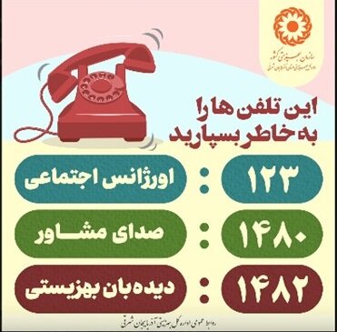 استوری‌موشن| شماره‌های ضروری که نباید فراموش کنید