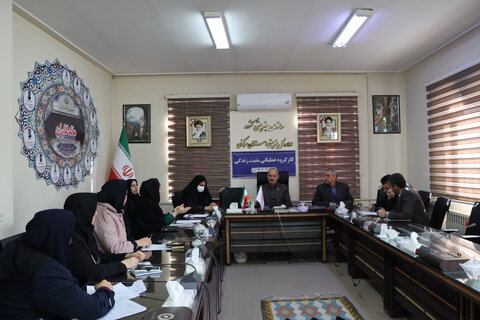 گزارش تصویری آجلسه کارگروه عملیاتی مثبت زندگی