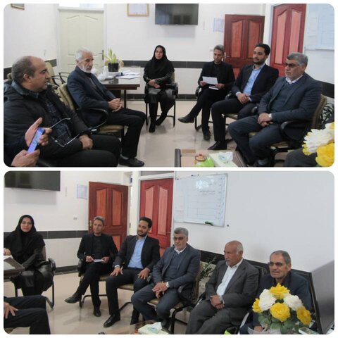 برگزاری آخرین جلسه نهایی هم اندیشی جهت احداث مرکز سالمندان واقع در ملک مجتمع شهید مفتح آیسک با مشارکت خیرین در اداره بهزیستی شهرستان