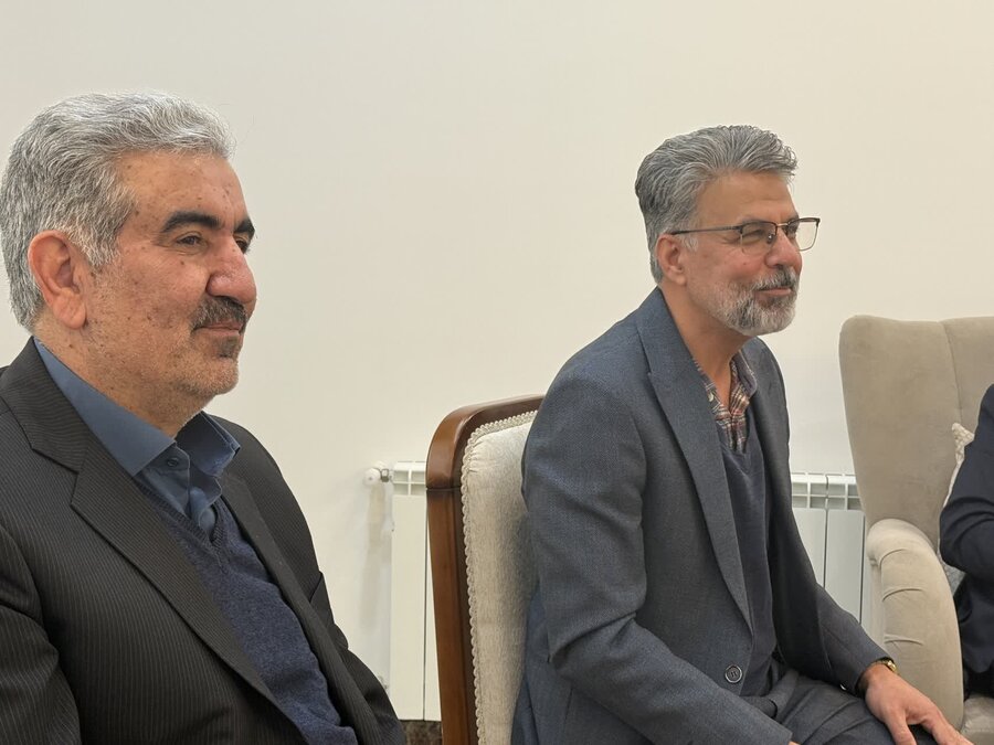 دیدار صمیمانه مسئولان استان یزد با فرزندان خانه بهار به مناسبت اعیاد شعبانیه