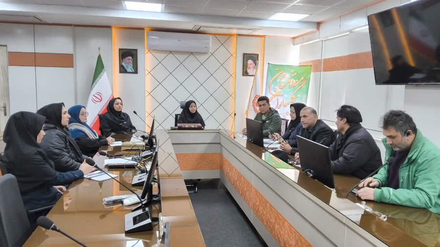 نشست مشترک بهزیستی قزوین با هیات ورزشی جانبازان و معلولان استان