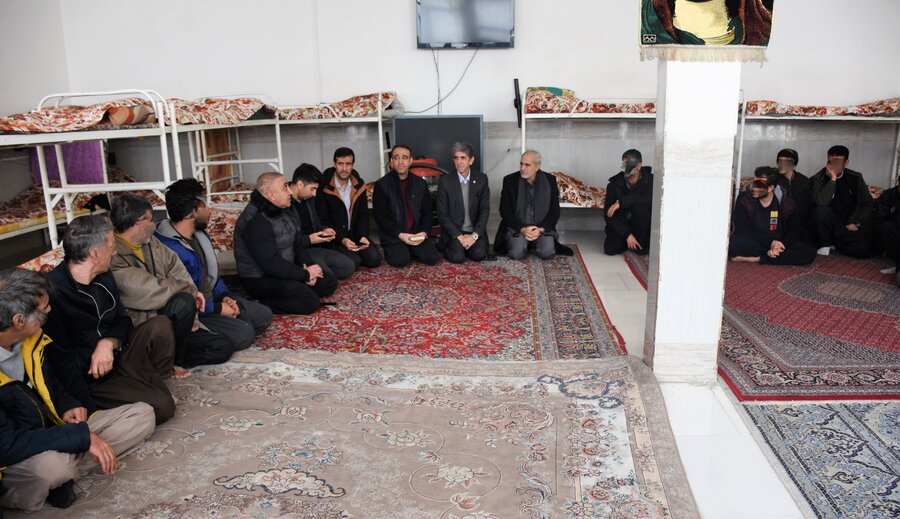 بازدید نماینده مجلس از مرکز ترک اعتیاد راه امید بهبودی