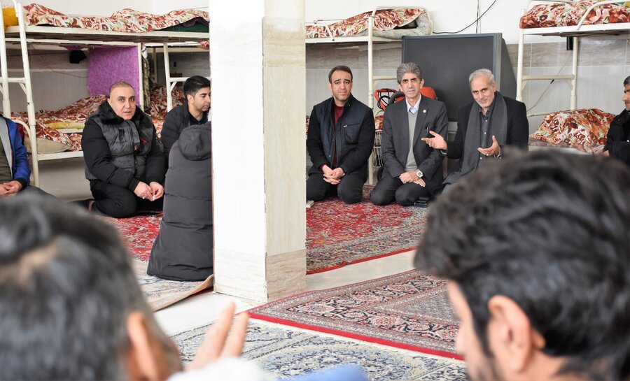 بازدید نماینده مجلس از مرکز ترک اعتیاد راه امید بهبودی