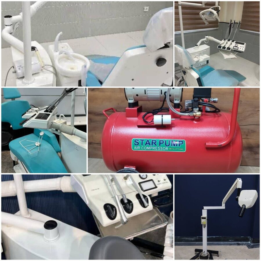 تهیه یونیت دندانپزشکی توسط مؤسسه خیریه قمر بنی‌هاشم (ع) شاهرخت