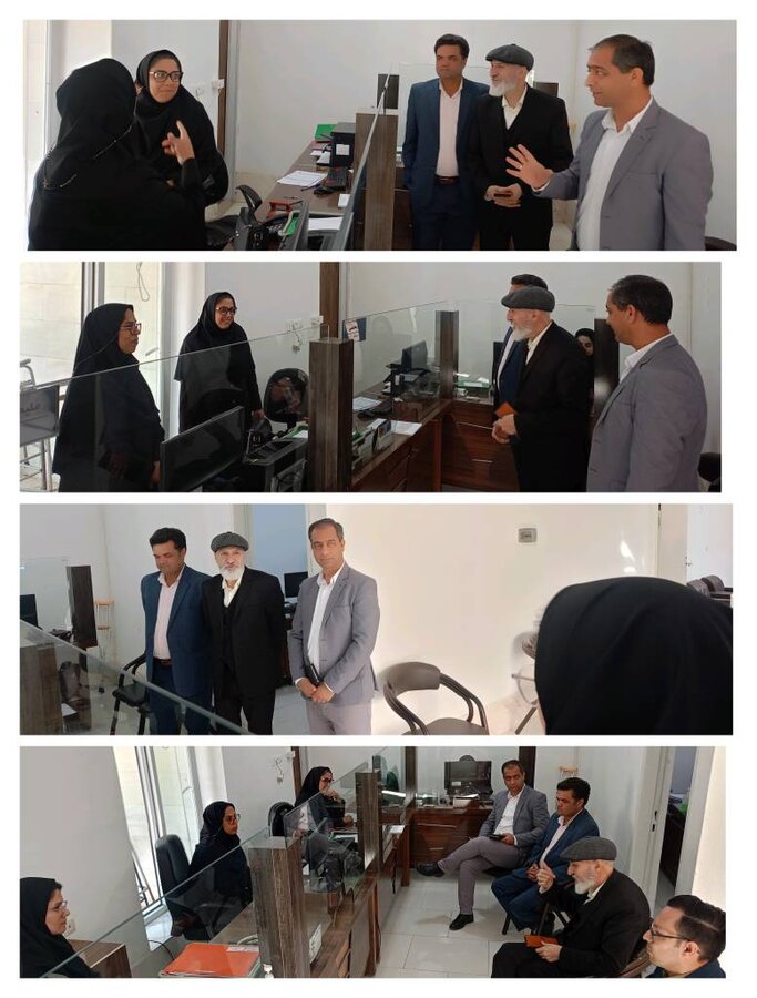 بازدید از مرکز مثبت زندگی طبس با تاکید بر اجرای طرح کالابرگ و کیفیت خدمات