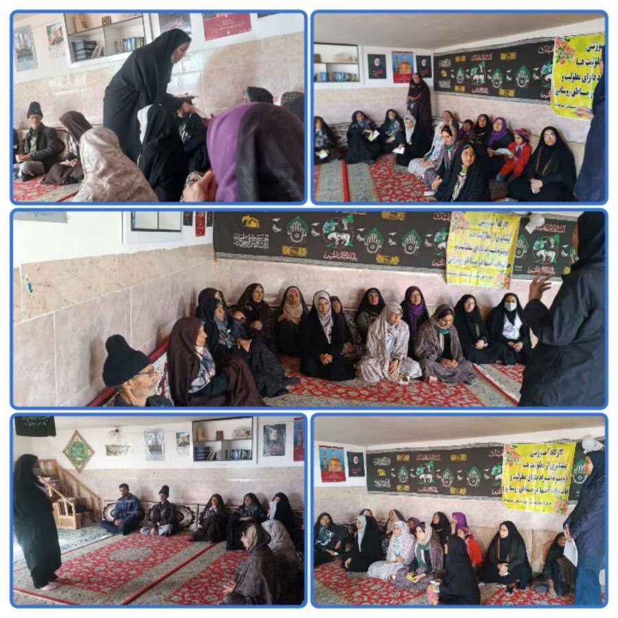 بازدید کارشناسان بهزیستی از روند آموزش طرح پیشگیری از معلولیت‌ها در روستای شیرگ آقا