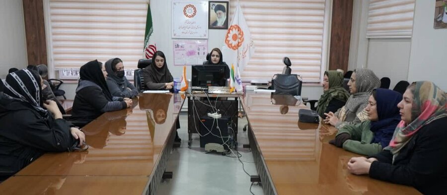 برگزاری کارگاه آموزشی طرح پیشگیری از مشکلات دوران سالمندی برای مددجویان تحت پوشش بهزیستی مهاباد