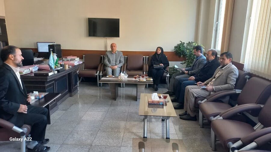 نشست مشترک بهزیستی با رئیس دادگاه انقلاب استان قزوین
