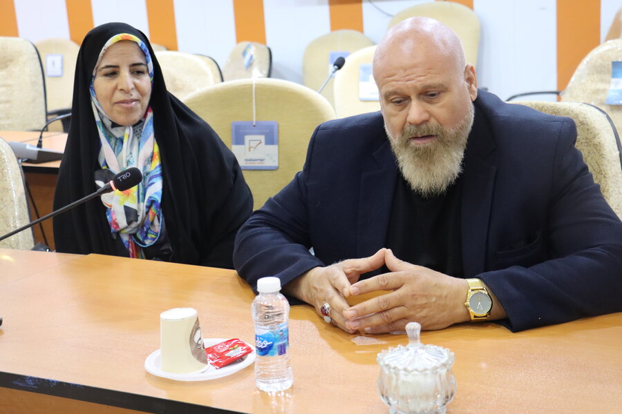 مدیرکل بهزیستی بوشهر در جمع جانبازان و ایثارگران بهزیستی