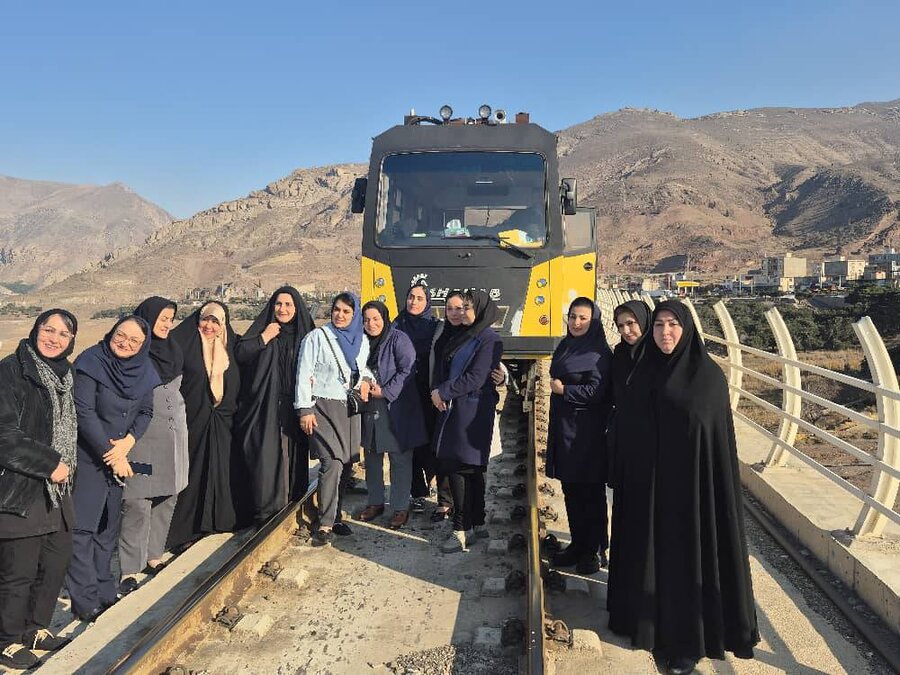 دیدار و تجلیل مدیرکل محترم بهزیستی استان گیلان از مدیرکل محترم راه‌آهن شمال ۲