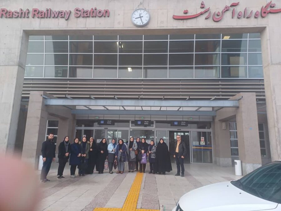 دیدار و تجلیل مدیرکل محترم بهزیستی استان گیلان از مدیرکل محترم راه‌آهن شمال ۲