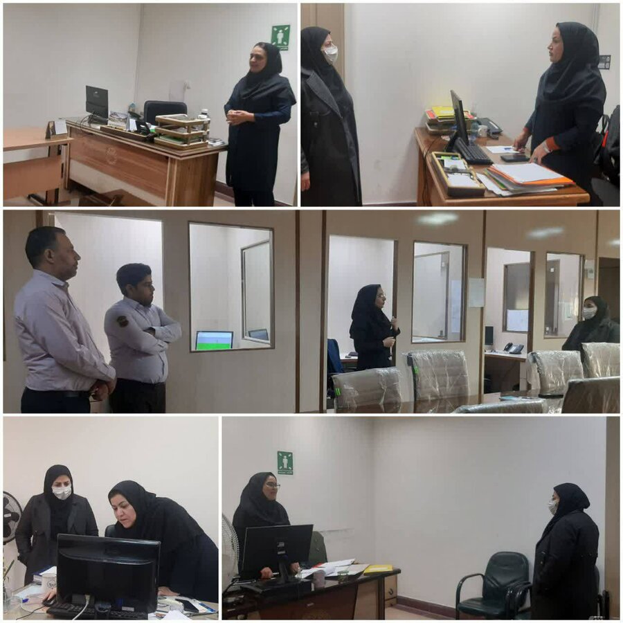 حضور سرزده رئیس مجتمع از مراکز امورآسیب دیدگان و اورژانس اجتماعی