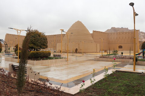 گزارش تصویری  مراسم پایان بهسازی بوستان عصای سفید