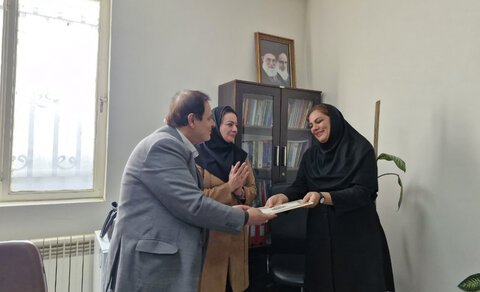 کرج | آئین تکریم و معارفه مسئول جدید اورژانس اجتماعی نجات برگزار شد