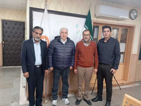 دیدار مدرس رسمی فیفا و عضو کمیته فنی فوتسال فیفا با مدیر کل بهزیستی استان کرمان