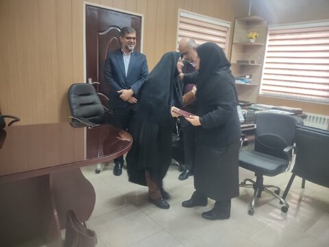 مراسم تکریم و معارفه سرپرست اداره بهزیستی شهرستان رامسر برگزار شد