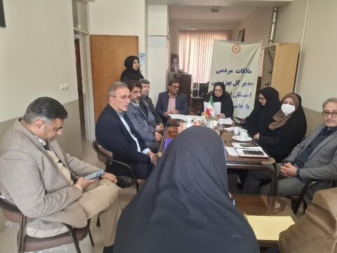 ملاقات مردمی مدیرکل بهزیستی استان اصفهان