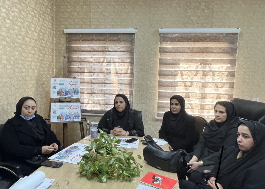 برگزاری جلسه تبیین و تشریح پویش ملی "سلام محله" در بهزیستی شهرستان ساوجبلاغ