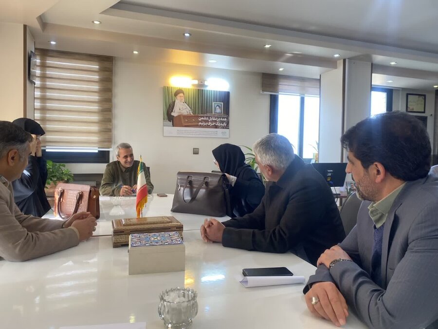 دیدار مدیرکل بهزیستی استان اصفهان با مقتدایی، نماینده مردم اصفهان در مجلس شورای اسلامی