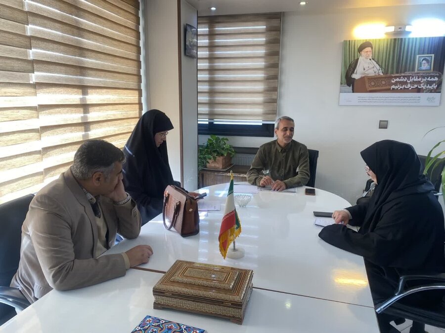 دیدار مدیرکل بهزیستی استان اصفهان با مقتدایی، نماینده مردم اصفهان در مجلس شورای اسلامی