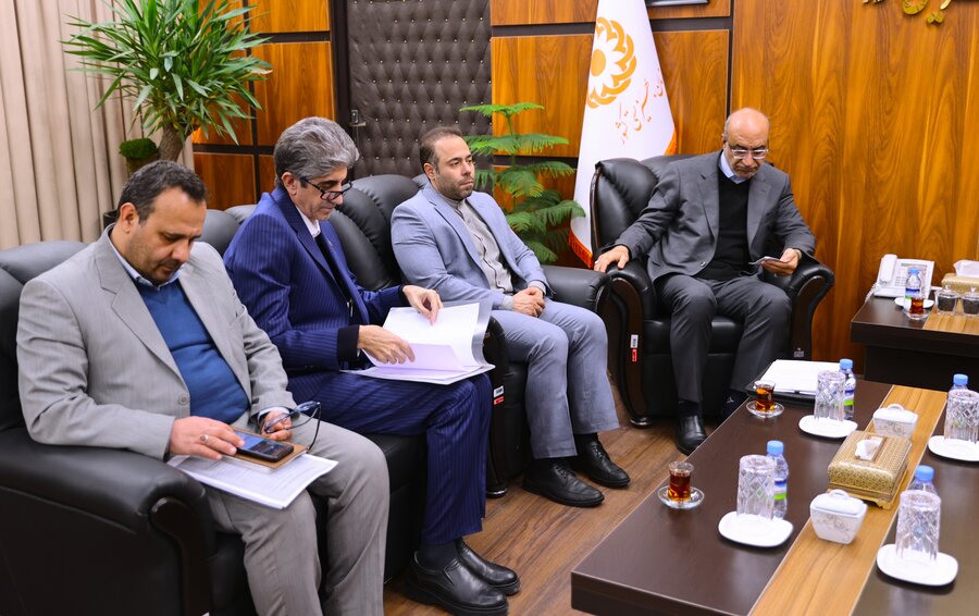 دیدار استاندار کرمانشاه با رئیس سازمان بهزیستی