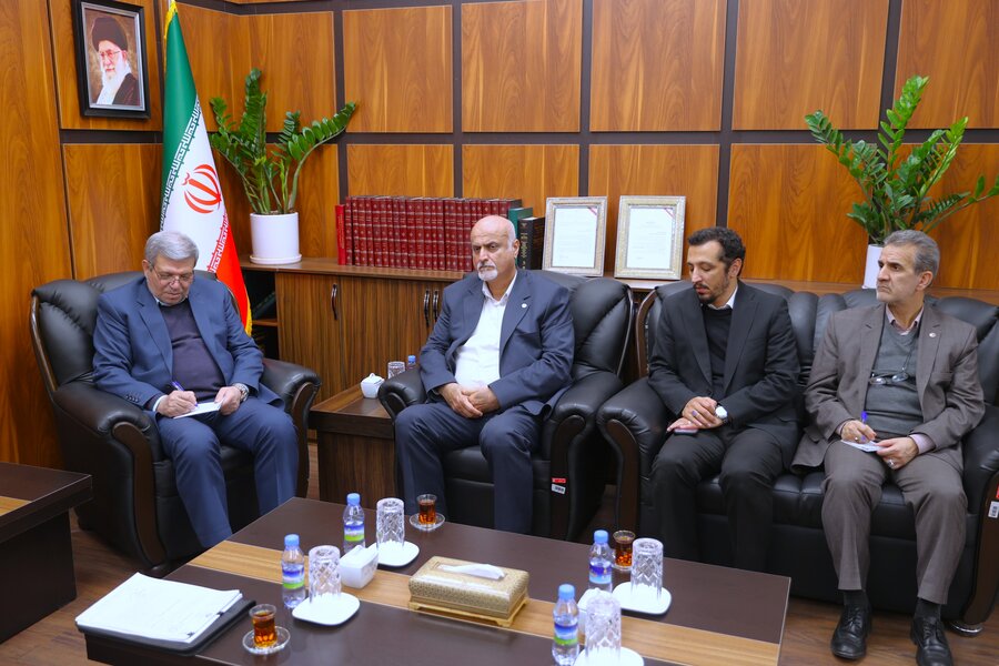 دیدار استاندار کرمانشاه با رئیس سازمان بهزیستی