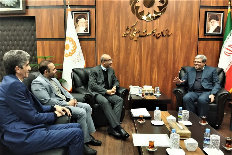 دیدار استاندار کرمانشاه با رئیس سازمان بهزیستی کشور  