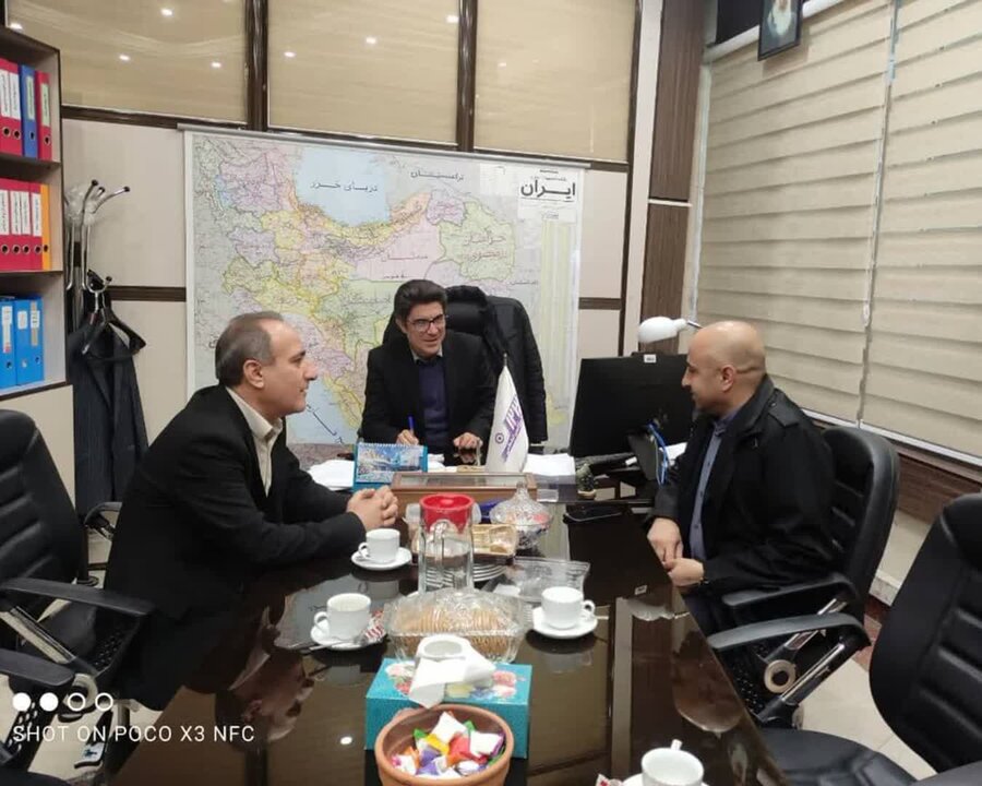 دیدار با رئیس سازمان بهزیستی