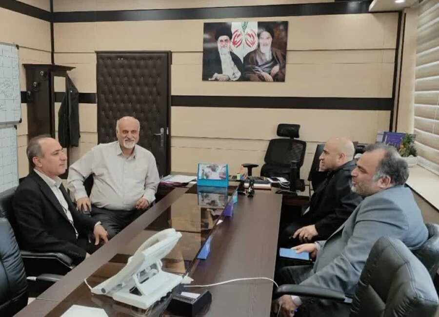 دیدار با رئیس سازمان بهزیستی