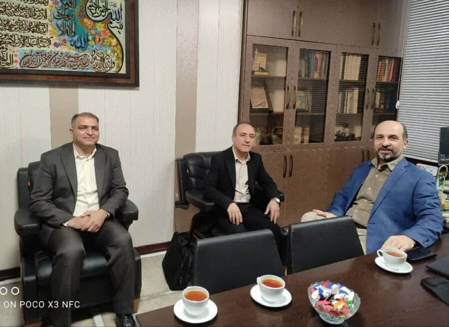 دیدار با رئیس سازمان بهزیستی