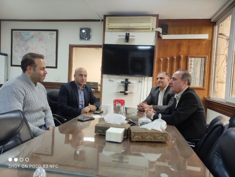 دیدار با رئیس سازمان بهزیستی