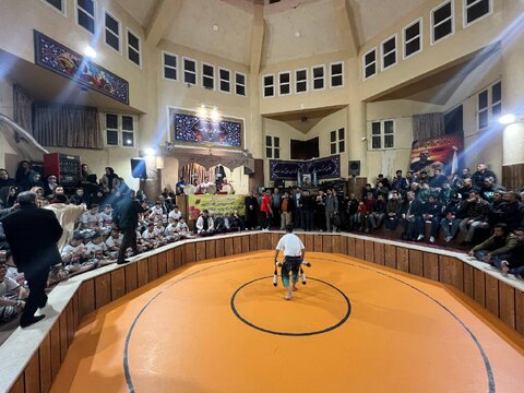 آیین ورزش های زورخانه ای استان