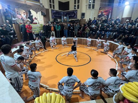 آیین ورزش های زورخانه ای استان