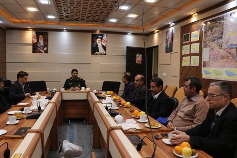 دیدار با فرمانده سپاه طالقان به مناسبت میلاد با سعادت امام حسین(ع) و روز پاسدار