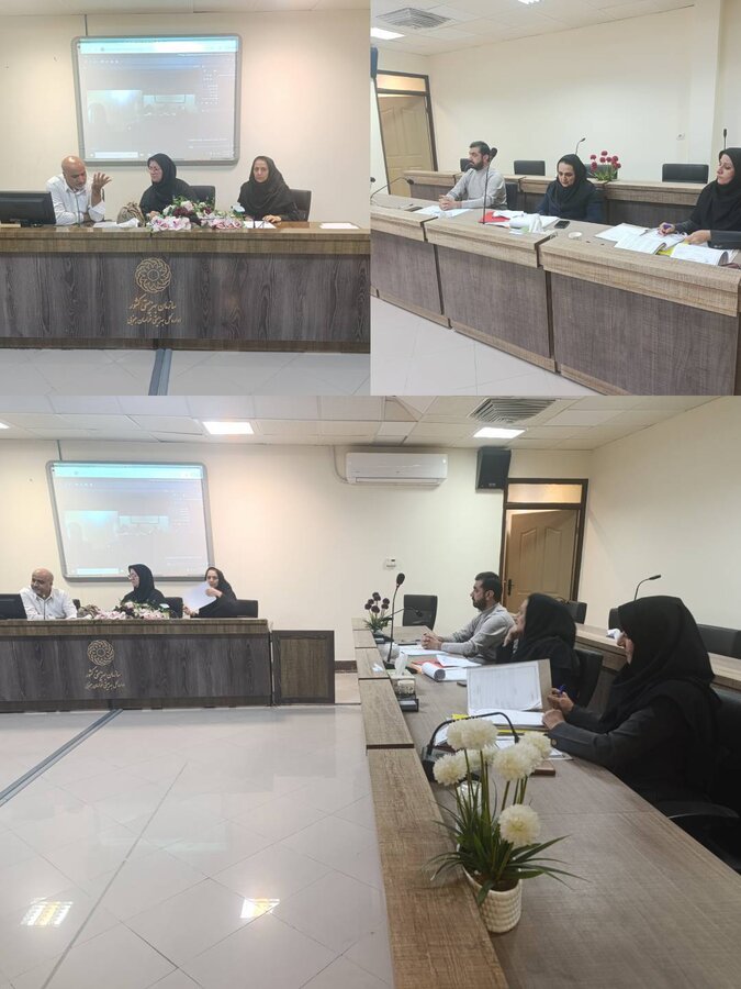 کمیته شبه خانواده اداره پذیرش وهماهنگی گروهای هدف بهزیستی برگزار شد