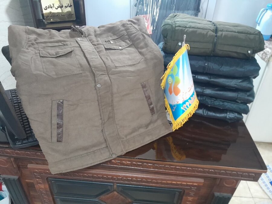 ملارد | توریع البسه ویژه فصل سرما جهت مددجویان تحت پوشش بهزیستی