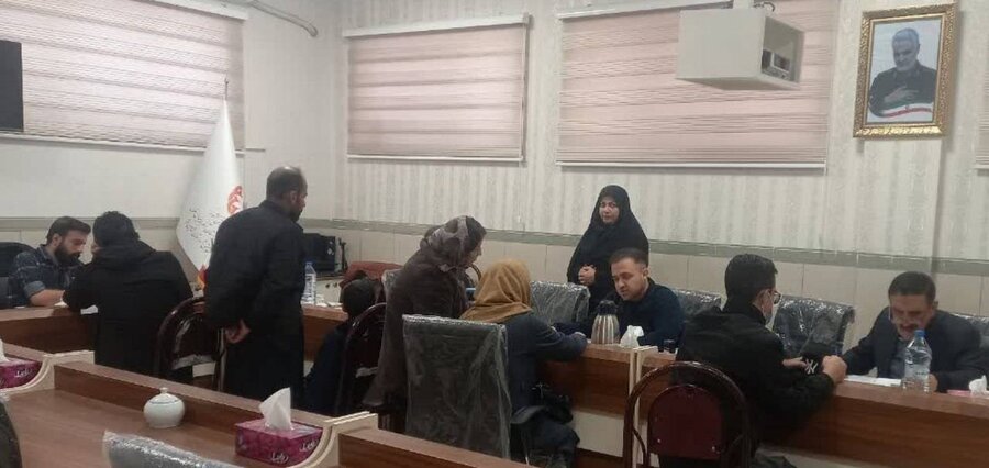 برگزاری کمیسیون پزشکی ویژه معلولان در اداره بهزیستی شهرستان شاهین‌دژ