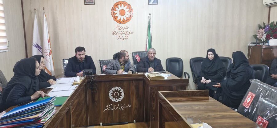 برگزاری جلسه کمیته اشتغال بهزیستی شهرستان آذرشهر