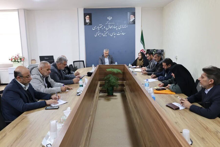 جلسه شورای مشارکت‌های مردمی بهزیستی استان چهارمحال و بختیاری